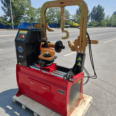 KT-WL75 Rim Straightener w/ Cutting Tool Outdoor View