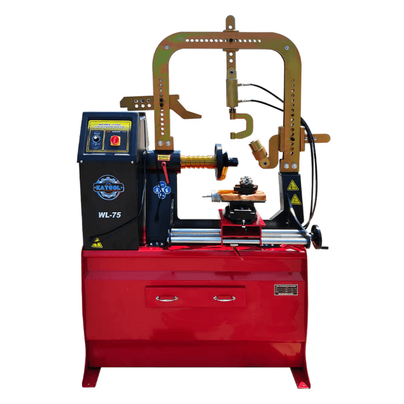 Katool KT-WL75 Rim Straightener w/ Cutting Tool Front View