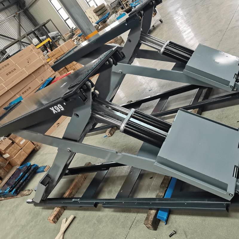 Katool KT-X99 Platform Hydraulic Scissor Lift Side View