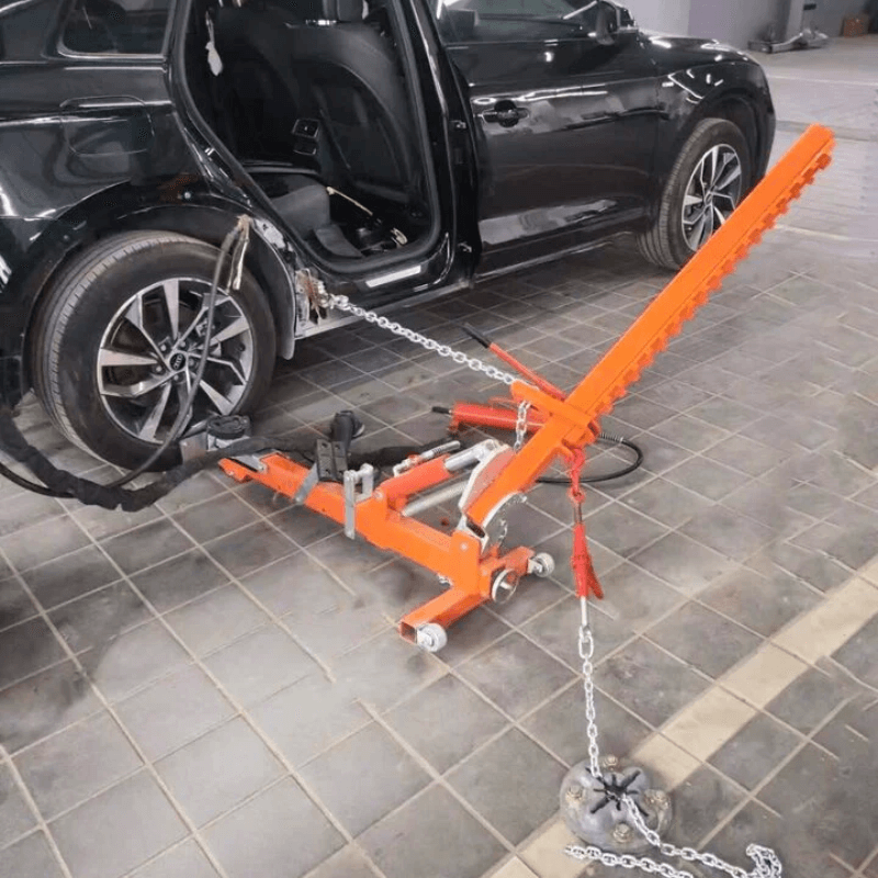 Auto Body Puller Frame Straightener  KT-YA260  - Pull in action view