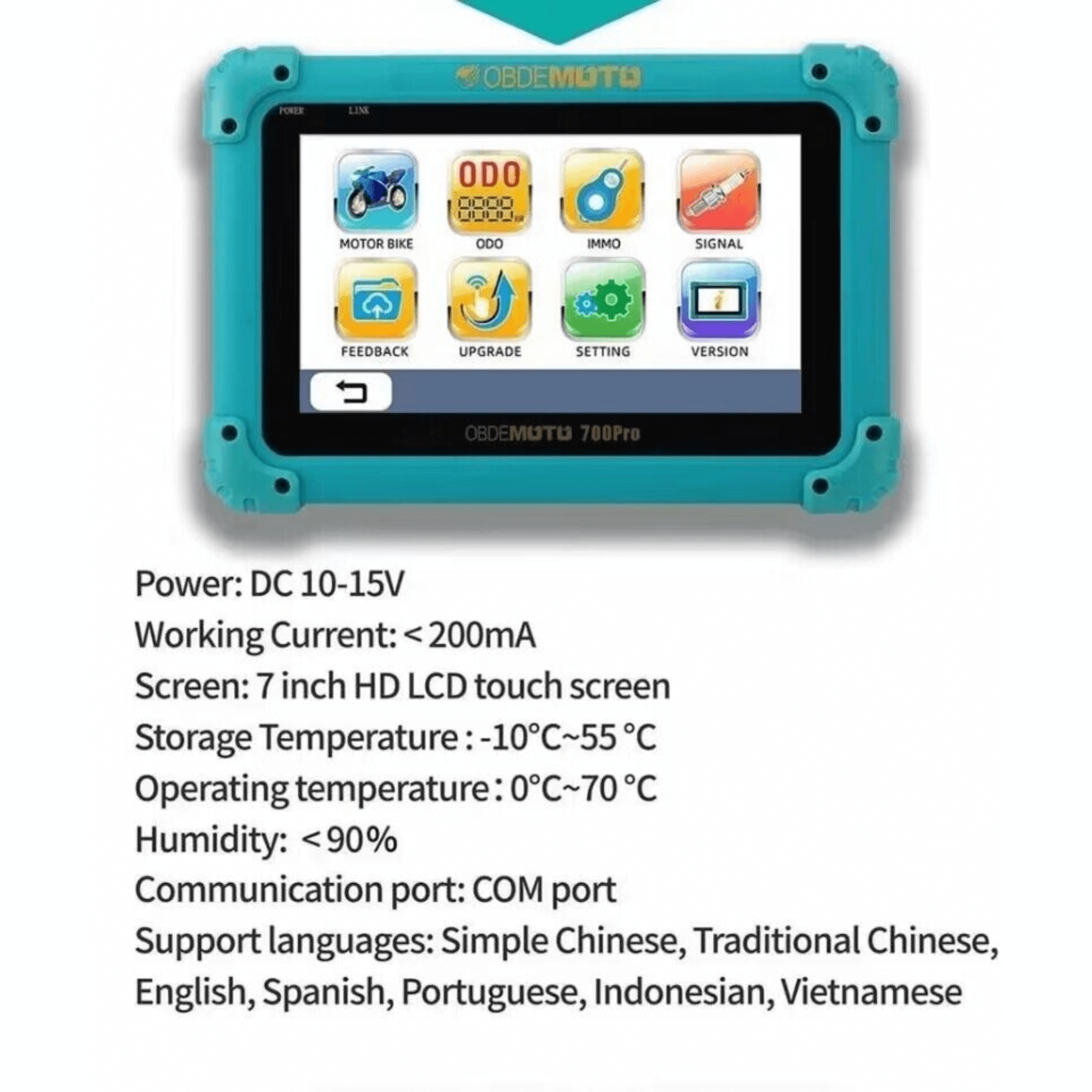 Katool OBDEMOTO OBD2 All System Diagnostic Scanner All Features View