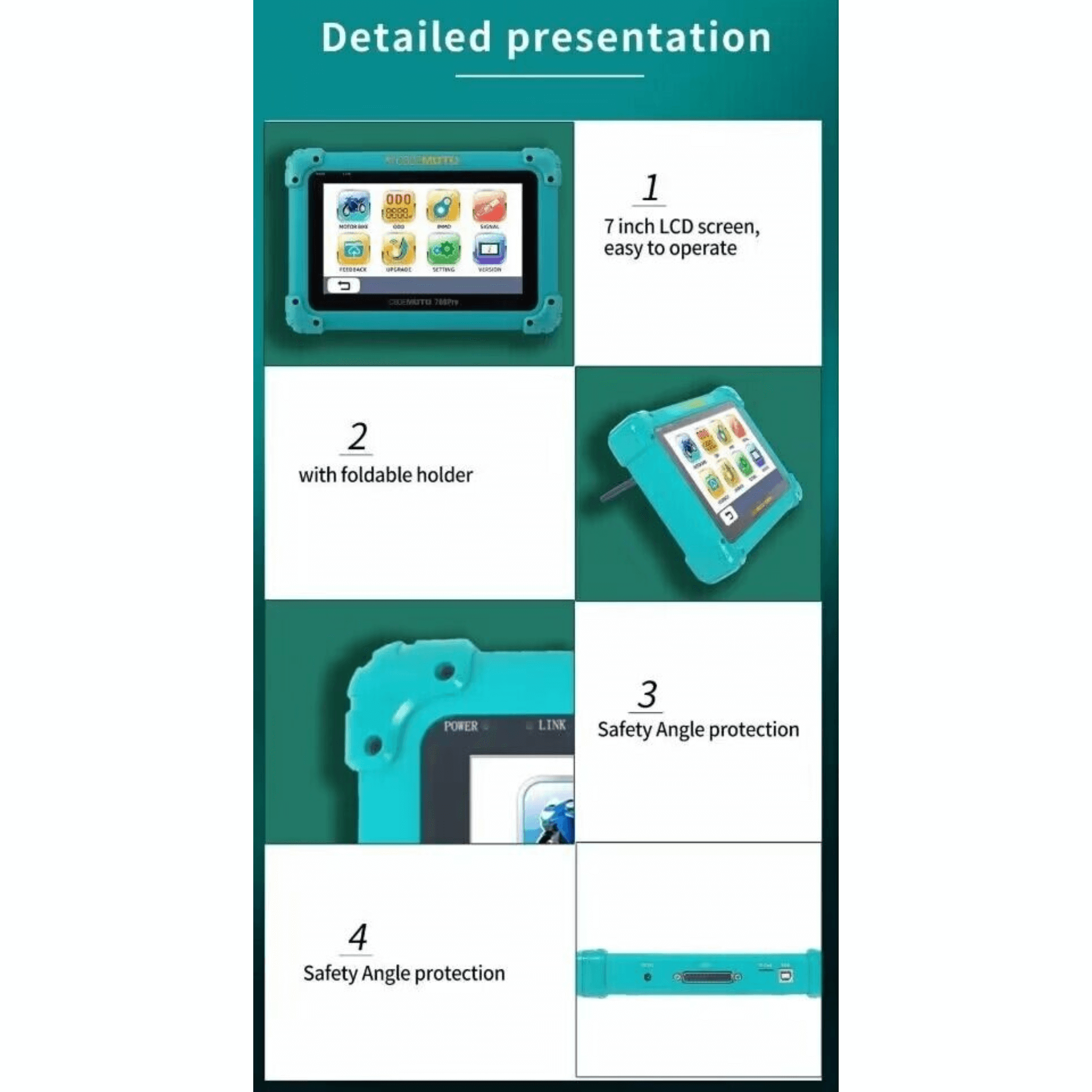 Katool OBDEMOTO OBD2 All System Diagnostic Scanner All features