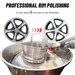 RPM-80 Rim Polishing Machine by Katool Before and After View
