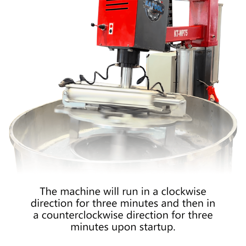 Katool RPM-80 Machine on work view