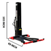 Katool SPL 700 7000 LB Single Post Lift Dimension view