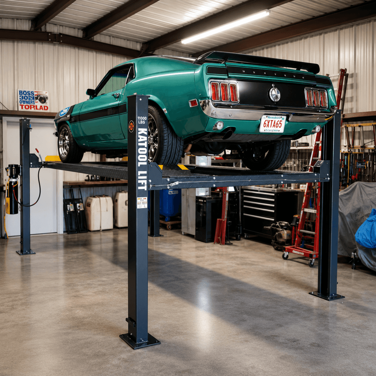 Katool KT-4H850, 4 Post Vehicle Storage Lifts 8,500lb - TOP NOTCH