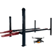 Katool KT-4H120X 12,000lb 4 Post Alignment Lift - Includes Rolling Jack Side View