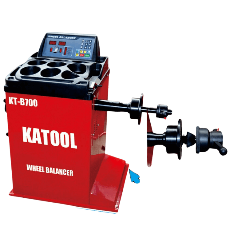 KT-B700 Wheel Balancer by Katool Machine Adjuster View