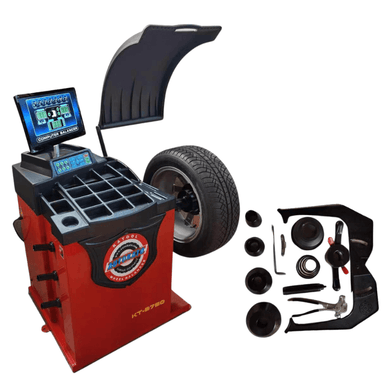 Wheel Balancer KT-B750 Side View With Parts