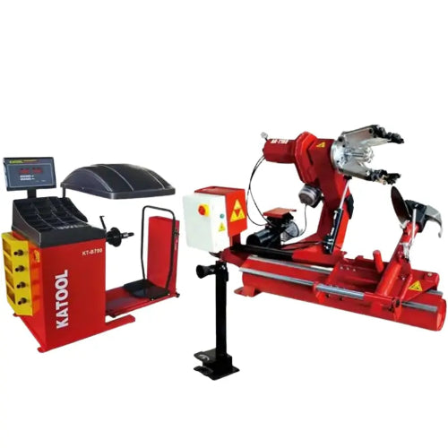 KT-T160+KT-B790 Tire changer and wheel balancer combo view
