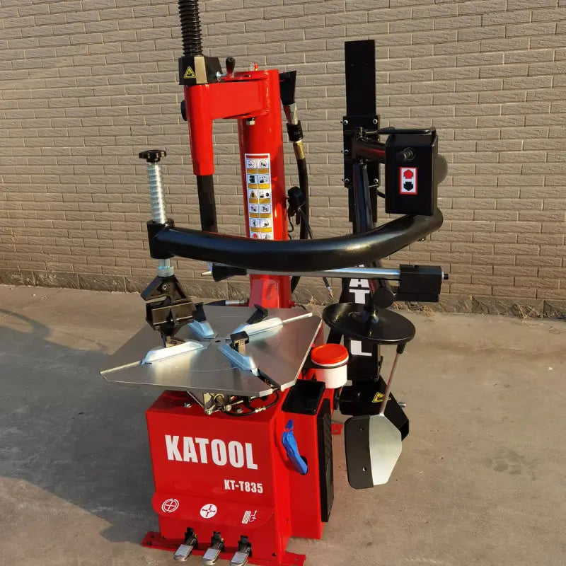 KT-T835 Wheel Clamp Tire Changer Machine by Katool Front View