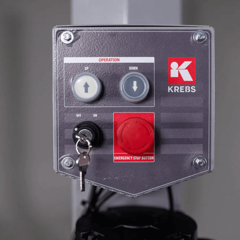 Heavy Duty Automotive 4 Post Lift Krebs KB4 10000lbs Buttons View