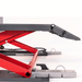 Krebs TELL 6000 Hydraulic Mid-Rise Automotive Scissor Lift Ramp View
