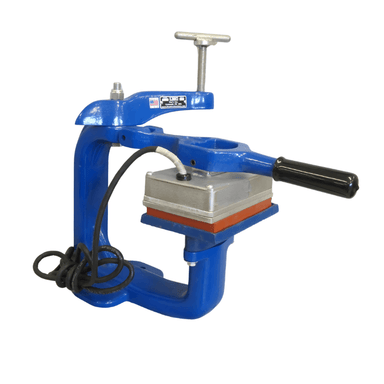 LMC Lincoln-100 Heavy Duty Tube Plate Vulcanizer Side View Close