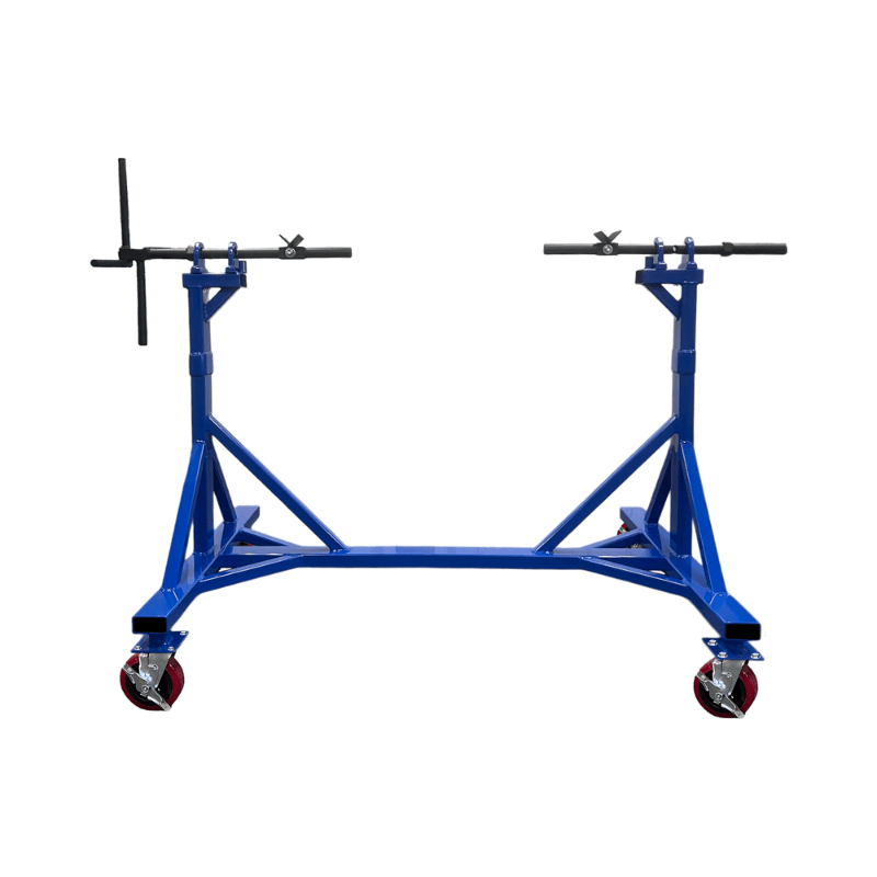 LKFW Fifth Wheel Attachment Rotisserie Stand Front View