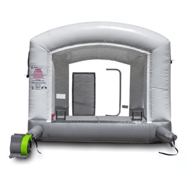 MES MES10X10HDLT 10×10 Portable Paint Booth Front View