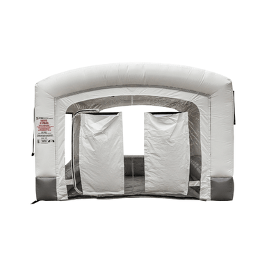 MES MES12X12HDLT 12 x 12 Mobile Paint Booth Front View