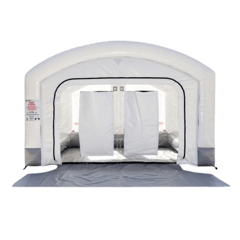 MES MES12X15X10HDLT 12x15x10 Portable Auto Workstation Mobile Paint Booth Front View