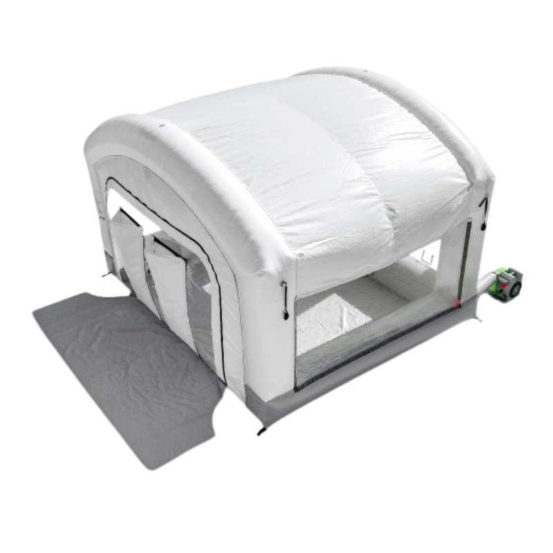 MES MES12X15X10HDLT 12x15x10 Portable Auto Workstation Mobile Paint Booth Upper View