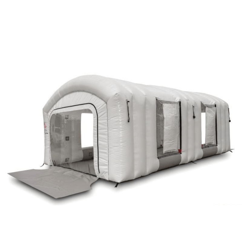 MES23X15X10DTB Portable Car Spray Paint Booth Side View