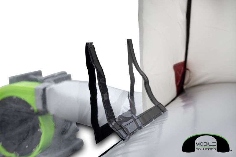 MES MES24X15X10HDLT Portable Auto Spray Booth