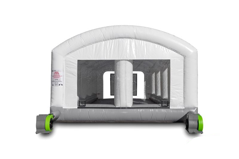 MES24X15X10HDLT Portable Auto Spray Booth Back View