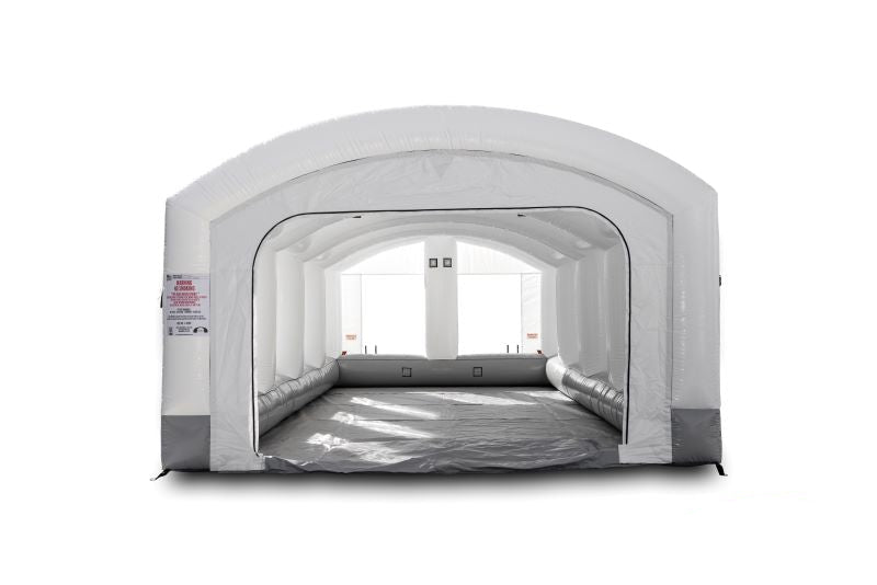 MES24X15X10HDLT Portable Auto Spray Booth Front View