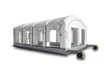 MES MES24X15X10HDLT Portable Auto Spray Booth Side View