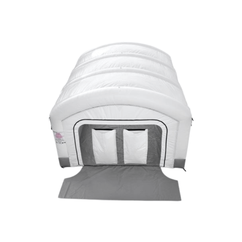 MES MES18X15X10HDLT Portable Auto Paint Booth Upper Front View