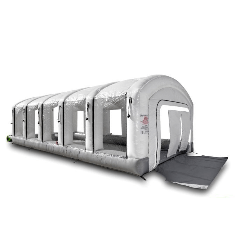 MES MES30X15X10HDLT 30×15×10 Mobile Paint Booth Side View