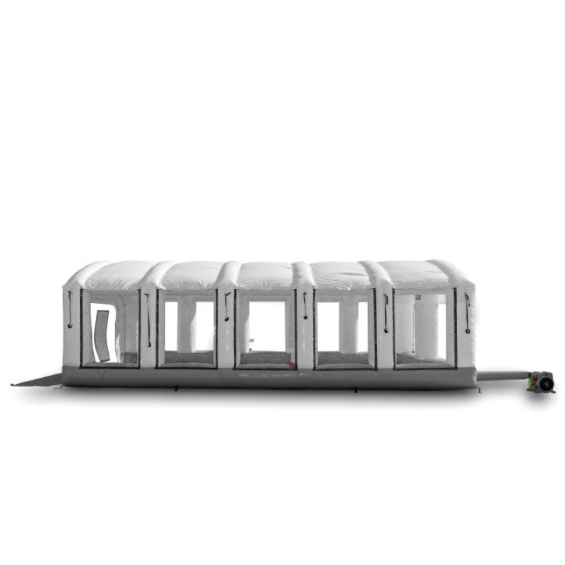 MES MES30X15X10HDLT 30×15×10 Mobile Paint Booth Side View