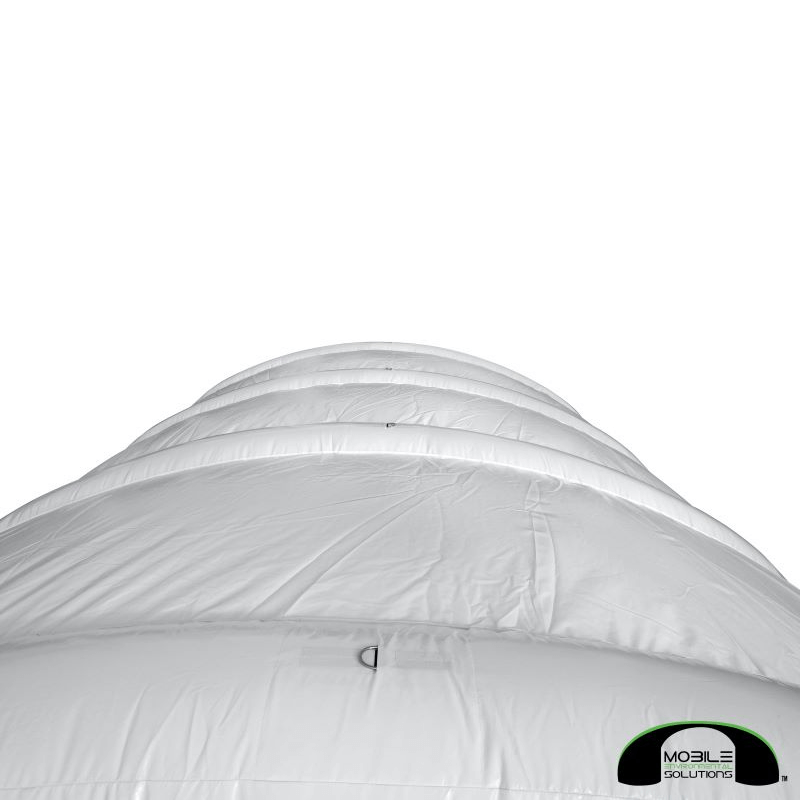 MES MES30X17X14HDLT Ultra Tall Mobile Paint Booth Upper Part View