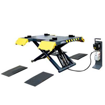 MRP06 Portable Mid Rise Scissor Lift by Amgo Front view