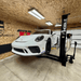 Ideal MSC 6KLP Mobile Single Post Lift with White car lifting Black Color Lift