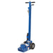 Mahle 25 Ton Commercial Vehicle  Axle Jack in blue side view