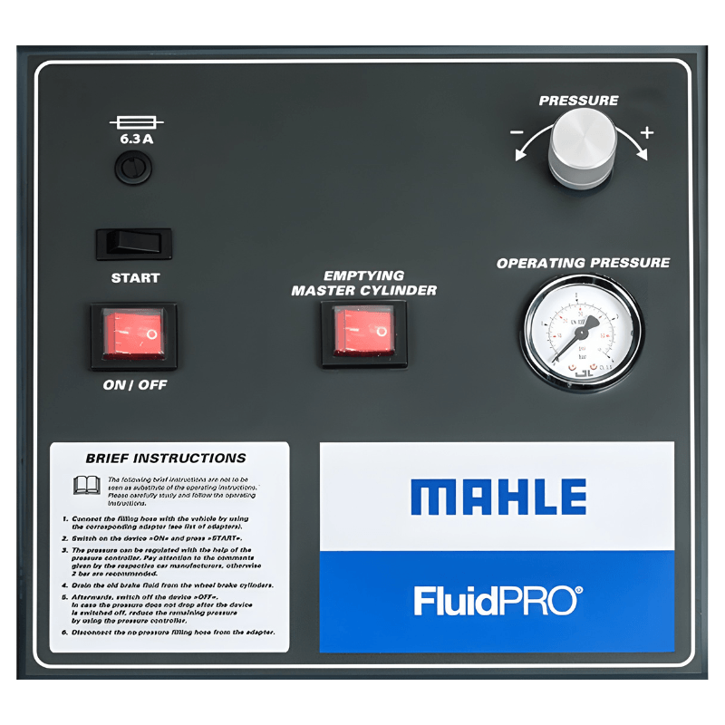 Mahle FluidPRO® BFX-20 Panel View