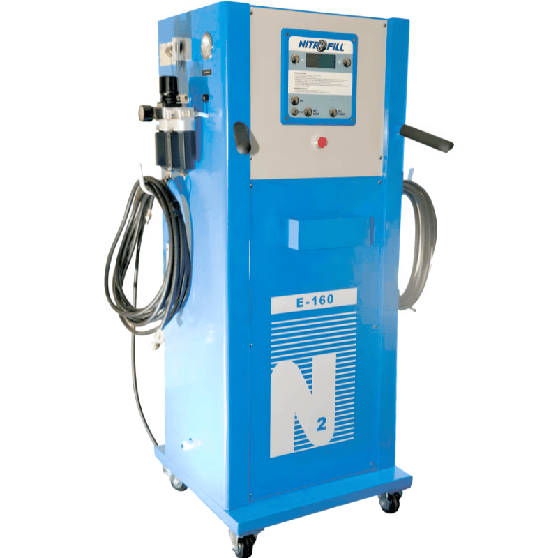 NitroFill E-160 Nitrogen Generation and Conversion Station System Semi Front View