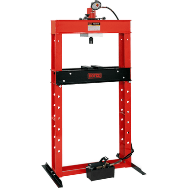 78024 25 Ton Capacity Air Hydraulic Pump Operated Shop Press by Norco