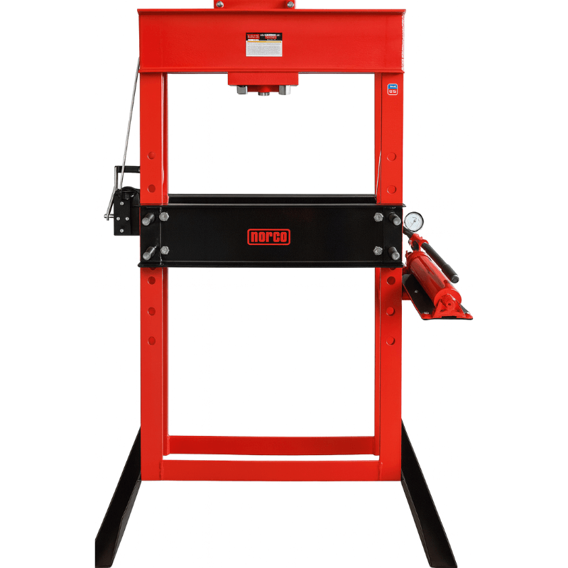 78055A 50 Ton Capacity Hand Pump Operated Shop Press by Norco