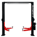 Olympic 2PCFXL-10 10,000 lb. 2-Post Clear Floor Lift Front View