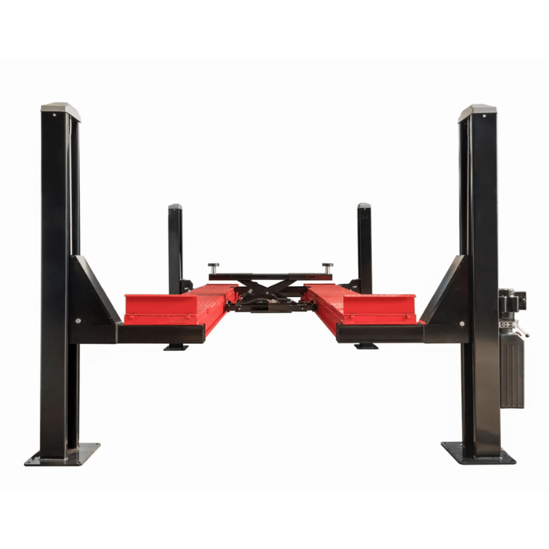Olympic 4PHDXLA-11 11,000 lb. Open Front Alignment Lift Front View