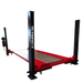 4PML-9 9,000 lb. Portable Car Storage Maintenance 4 Post Lift Semi Side View