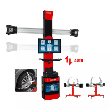A9800 True 3D Touchless Wheel Alignment Machine Front View