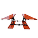 MRSL-75 7,500 lb. Portable Mid-Rise Scissor Lift Front View