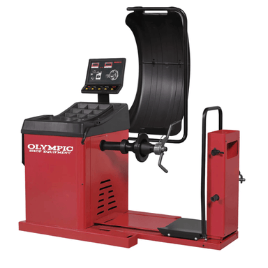 Olympic W690 Automatic Truck Wheel Balancer Front View