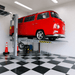 BIPARK Double Car Stacker Parking Lift with Mini Van Lifting