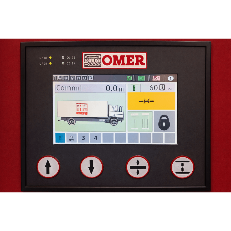 Omer MCO19 19,000lb Mobile Column Lift Screen View