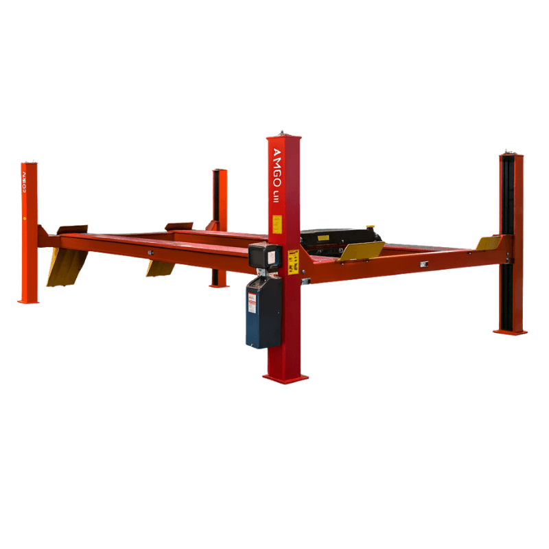 Amgo PRO-40E 40,000lb 4 Post Truck Lift Side View