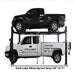 Atlas Garage Pro 8000EXT L 8,000lb Side View with Cars