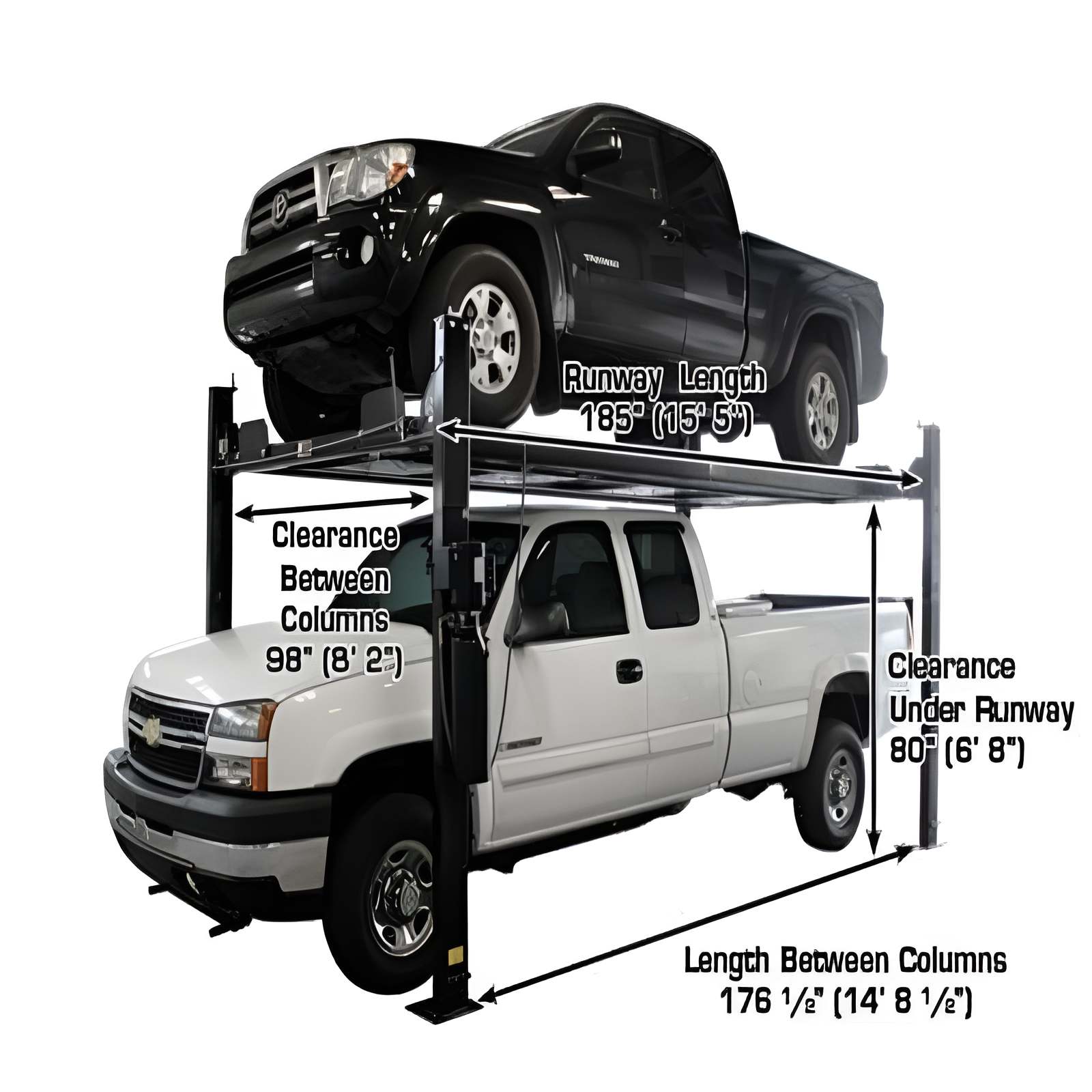 Atlas Garage Pro 8000EXT L Side View
